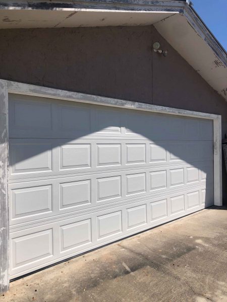 New Wind Loaded Garage Door Installation - Panama City Beach, Florida