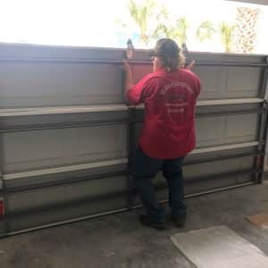 Panels For New Garae Door Installation in Panama City Beach