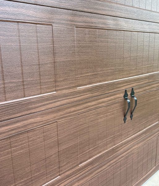 Wood Accent Garage Door Installation - Panama City, FL